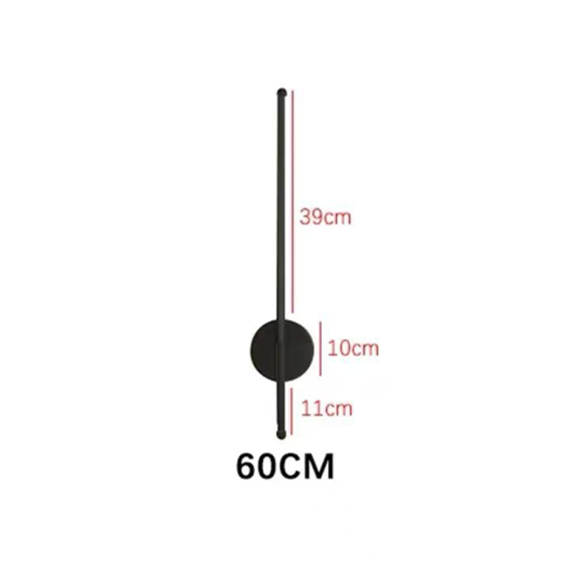 Applique murale LED linéaire minimaliste moderne
