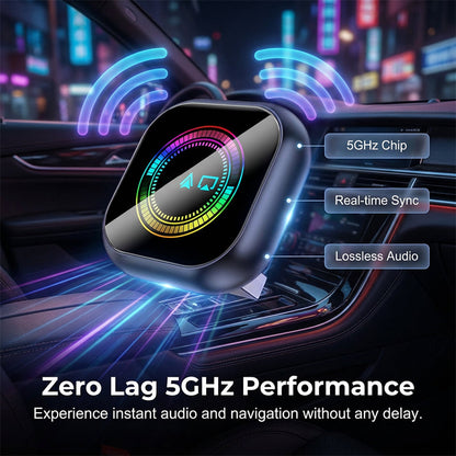 📱 -50 % MAINTENANT ! 🔥 【Branchez et roulez ! Connexion sans fil 🔥 Adaptateur sans fil 2-en-1 – iPhone & Android Auto, transformez votre voiture en cinéma intelligent en quelques secondes】