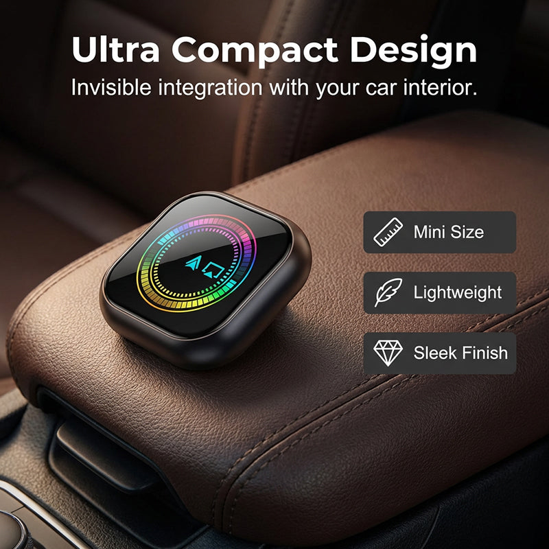 📱 -50 % MAINTENANT ! 🔥 【Branchez et roulez ! Connexion sans fil 🔥 Adaptateur sans fil 2-en-1 – iPhone & Android Auto, transformez votre voiture en cinéma intelligent en quelques secondes】