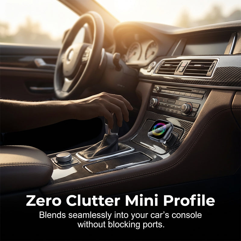 📱 -50 % MAINTENANT ! 🔥 【Branchez et roulez ! Connexion sans fil 🔥 Adaptateur sans fil 2-en-1 – iPhone & Android Auto, transformez votre voiture en cinéma intelligent en quelques secondes】