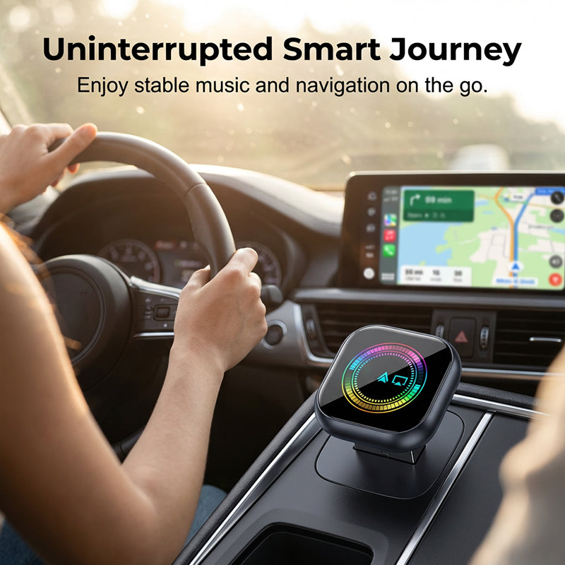 📱 -50 % MAINTENANT ! 🔥 【Branchez et roulez ! Connexion sans fil 🔥 Adaptateur sans fil 2-en-1 – iPhone & Android Auto, transformez votre voiture en cinéma intelligent en quelques secondes】