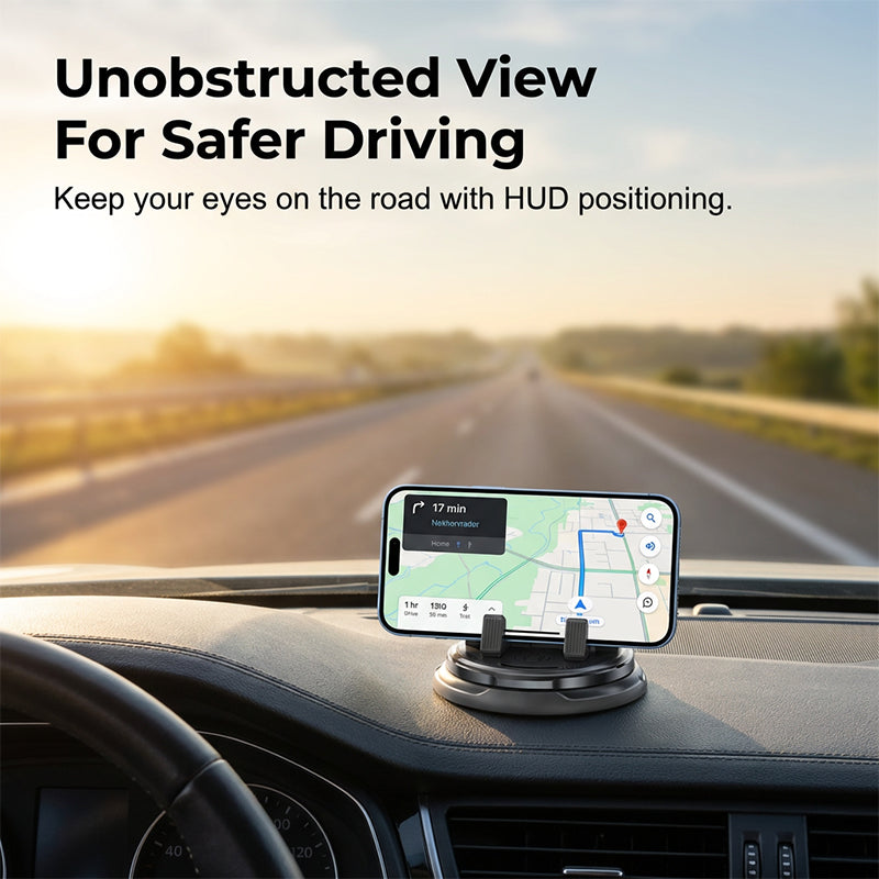 Support de téléphone rotatif à 360° pour tableau de bord de voiture