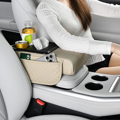 Organiseur de rangement pour accoudoir de voiture avec porte-gobelet