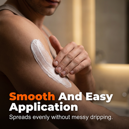 Crème dépilatoire homme pour zones intimes