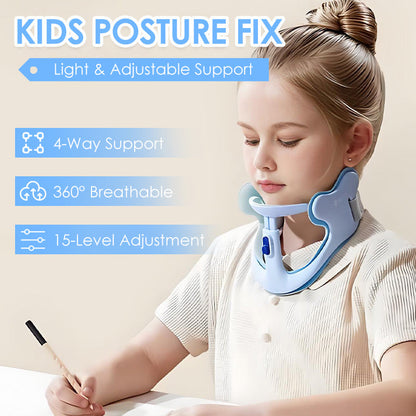 Collier cervical ajustable léger et confortable pour enfants