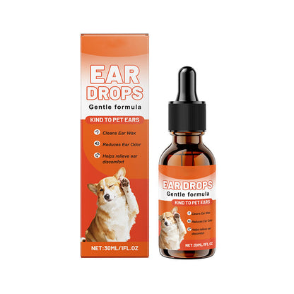 Gouttes auriculaires douces pour chien – Soin quotidien