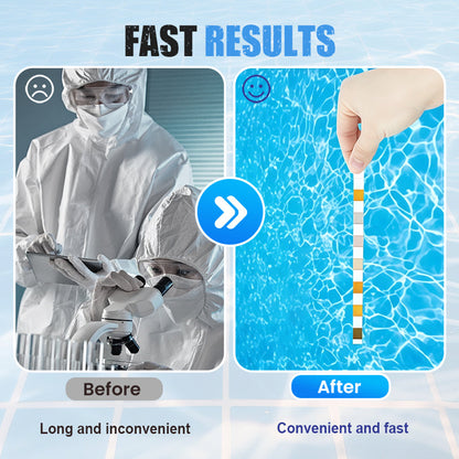 Bandelettes de test de la qualité de l'eau