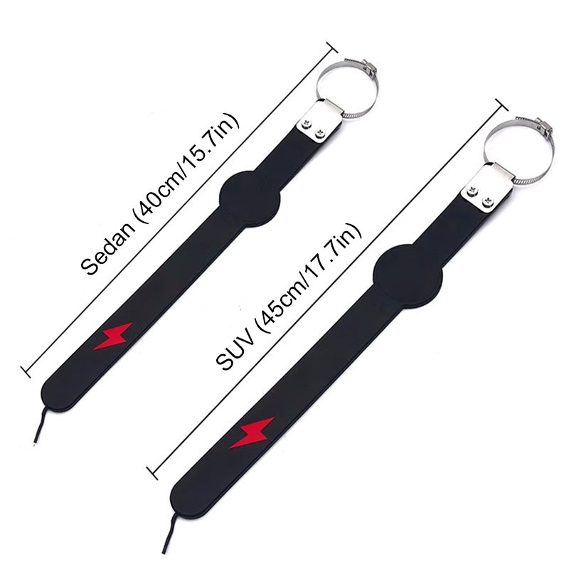 Ceinture anti-statique pour véhicule