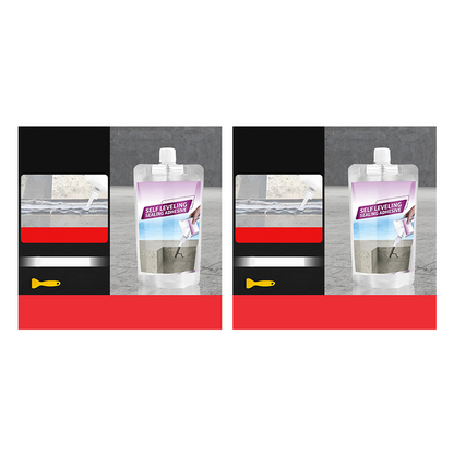 Enduit autonivelant imperméable et à séchage rapide pour fissures