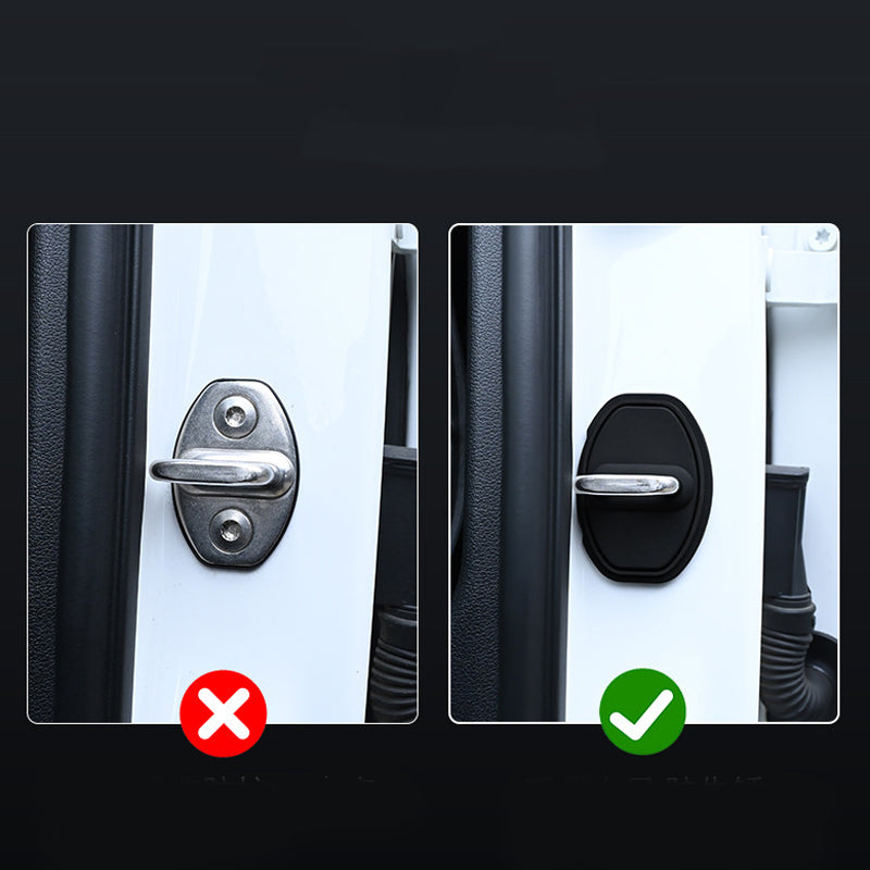 🔑🚗 50% DE DESCUENTO – Cubiertas Protectoras de Silicón para Cerradura de Puerta de Auto | Antirayaduras, Impermeables, Fáciles de Instalar 🛡️✨