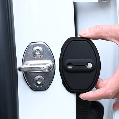 🔑🚗 50% DE DESCUENTO – Cubiertas Protectoras de Silicón para Cerradura de Puerta de Auto | Antirayaduras, Impermeables, Fáciles de Instalar 🛡️✨