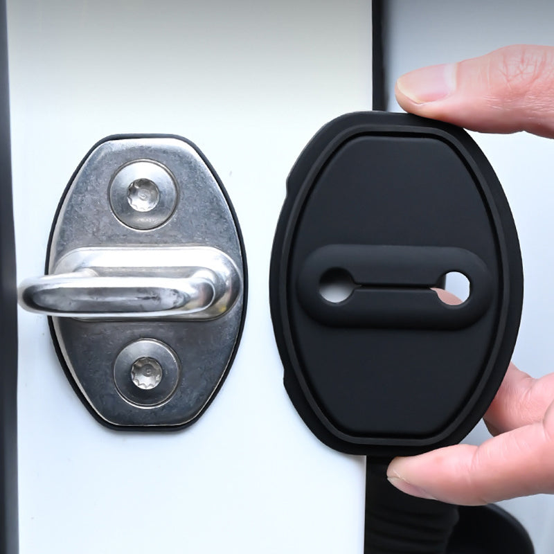 🔑🚗 50% DE DESCUENTO – Cubiertas Protectoras de Silicón para Cerradura de Puerta de Auto | Antirayaduras, Impermeables, Fáciles de Instalar 🛡️✨