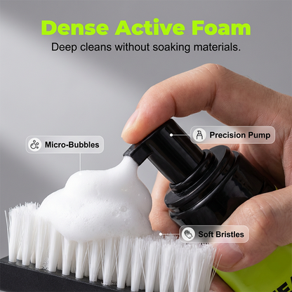 Kit de nettoyage sans eau pour sneakers – Mousse active