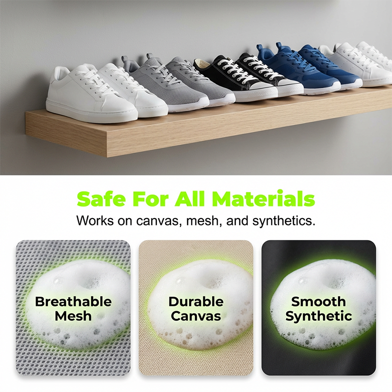 Kit de nettoyage sans eau pour sneakers – Mousse active
