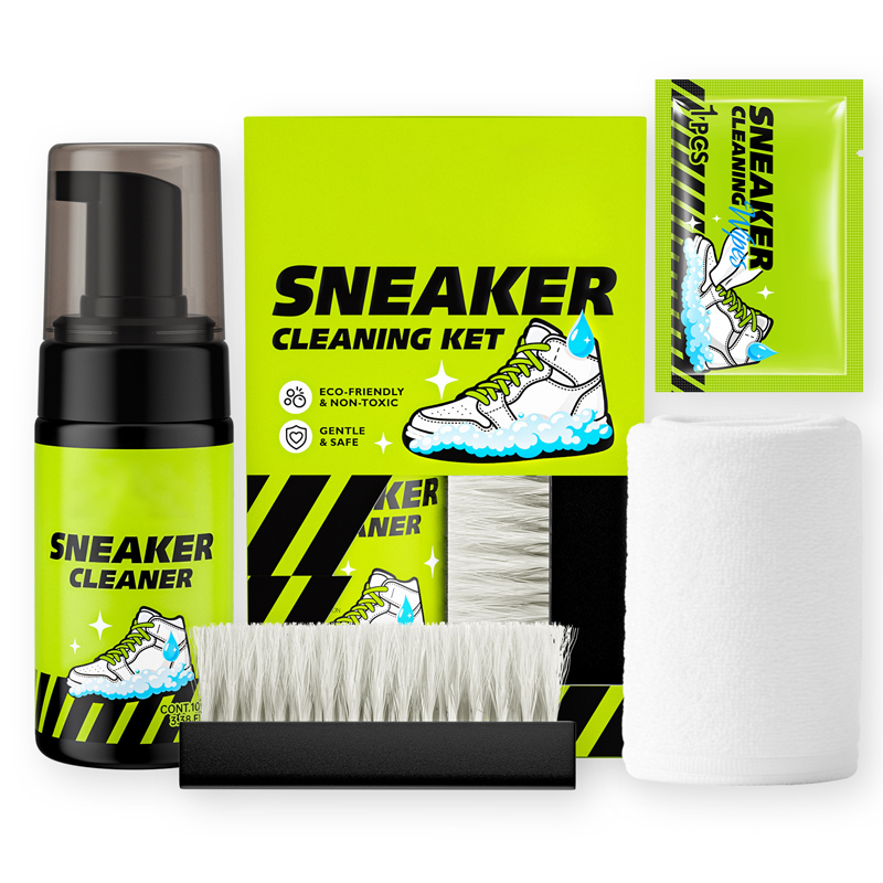 Kit de nettoyage sans eau pour sneakers – Mousse active