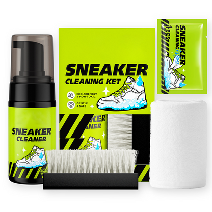 Kit de nettoyage sans eau pour sneakers – Mousse active