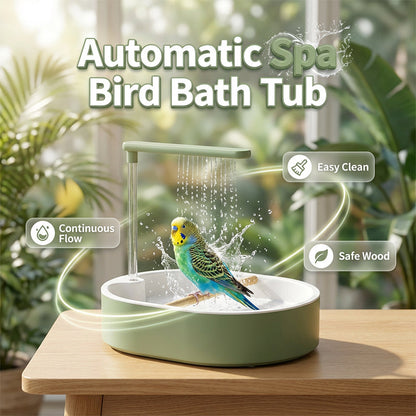 💐64% DE RÉDUCTION ! Bain d‘Oiseaux Électrique – Douche Pluie Rafraîchissante 🌧️🕊️【Offre Limitée】