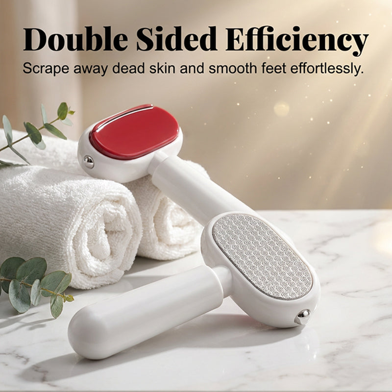 🦶 PROMO FLASH : 50% DE RÉDUCTION ! ✨ Grattoir Pieds Double Face – Acier Inoxydable – Élimine Callosités & Peau Sèche – Résultats Visibles Dès la 1ʳᵉ Utilisation 🏠