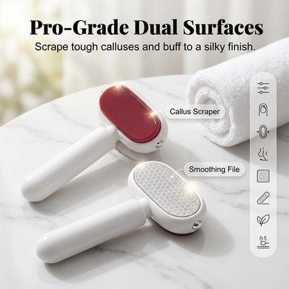 🦶 PROMO FLASH : 50% DE RÉDUCTION ! ✨ Grattoir Pieds Double Face – Acier Inoxydable – Élimine Callosités & Peau Sèche – Résultats Visibles Dès la 1ʳᵉ Utilisation 🏠
