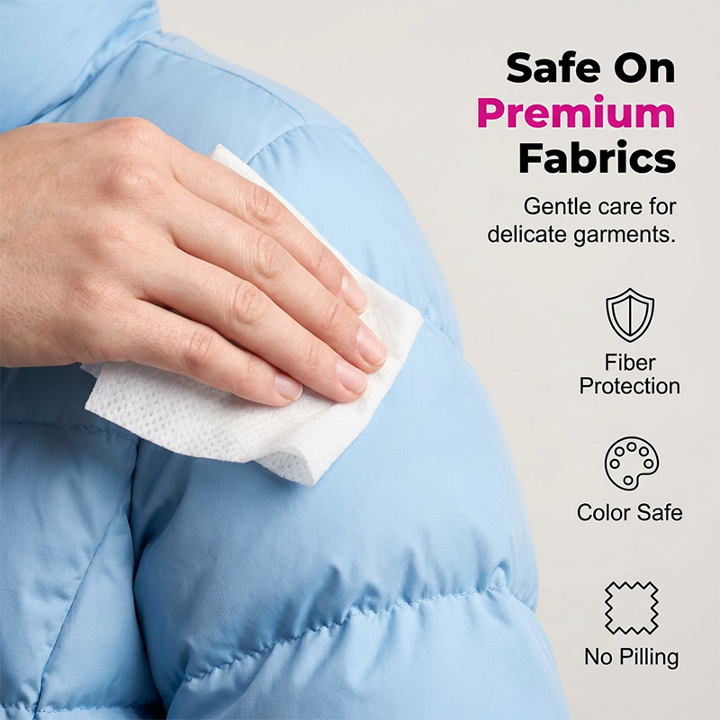 🧼 Lingettes détachantes nomades – La tache ne fait pas le poids ! ✨💪 Zéro eau, zéro stress – des vêtements impeccables où que vous soyez. 🚗👜