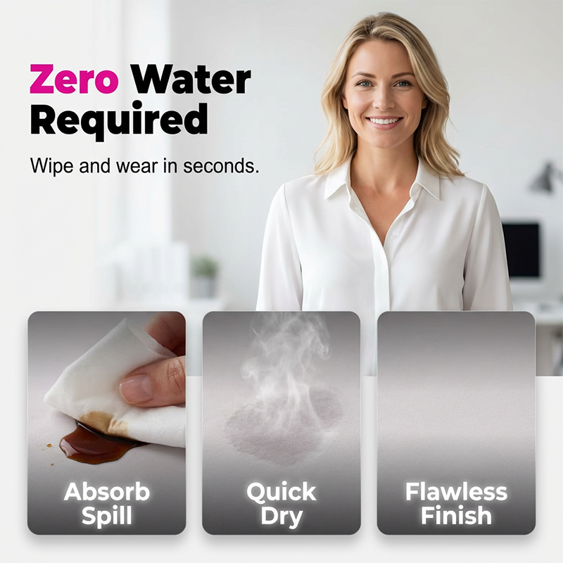 🧼 Lingettes détachantes nomades – La tache ne fait pas le poids ! ✨💪 Zéro eau, zéro stress – des vêtements impeccables où que vous soyez. 🚗👜
