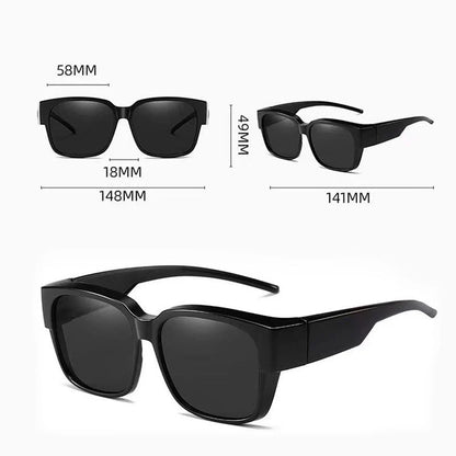Lunettes de soleil polarisées à double usage avec protection UV
