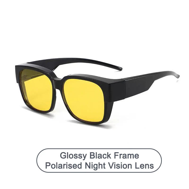 Lunettes de soleil polarisées à double usage avec protection UV