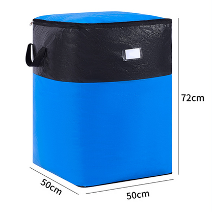 💥📦 PROMO FLASH 50% ! Sac de Déménagement & Rangement Pliable – Très Grande Capacité (115-180L), Matériau PE Résistant à l'Eau, Poignées Renforcées ✨