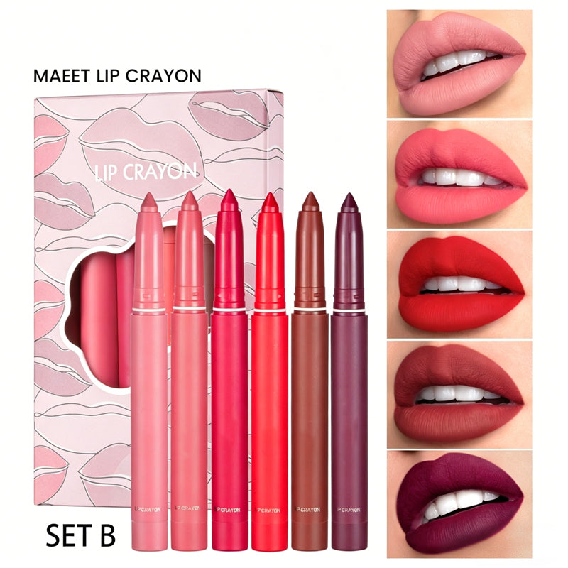 🥰 Crayon à lèvres mat longue tenue et waterproof