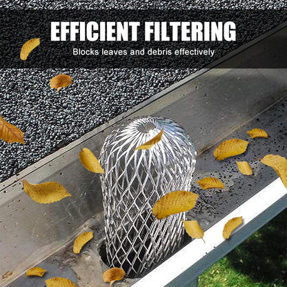 💐 PROMO EXCEPTIONNELLE -50% ! Grilles de protection acier inoxydable – Anti-rouille, filtration optimale des eaux pluviales 🛡️💧 【Qualité Premium】