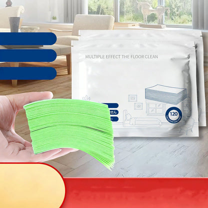 Lingettes nettoyantes pour sols solubles dans l'eau