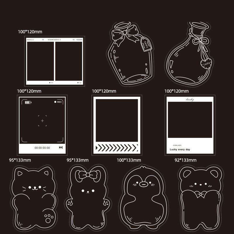 Kit de fabrication de marque‑pages fleuris DIY