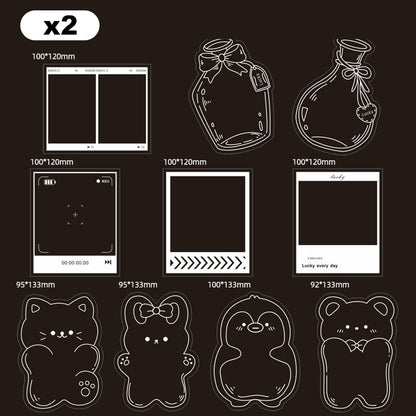 Kit de fabrication de marque‑pages fleuris DIY