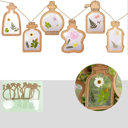 Kit de fabrication de marque‑pages fleuris DIY
