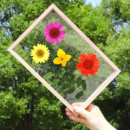 Kit de fabrication de marque‑pages fleuris DIY