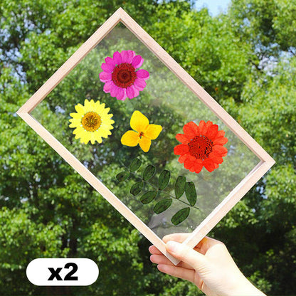 Kit de fabrication de marque‑pages fleuris DIY