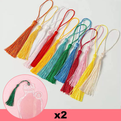 Kit de fabrication de marque‑pages fleuris DIY