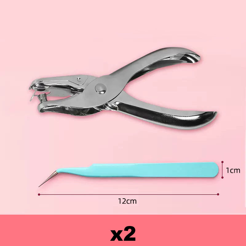 Kit de fabrication de marque‑pages fleuris DIY