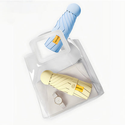 ☂️Parapluie capsule portable à double usage✨