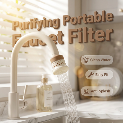 Filtre à eau portable pour robinet