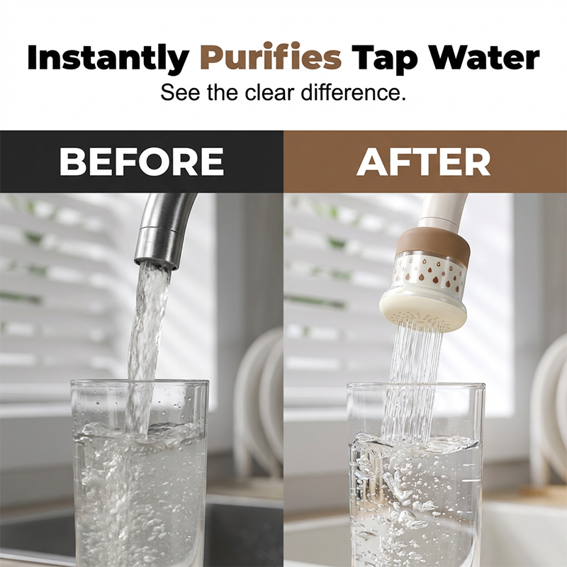 Filtre à eau portable pour robinet