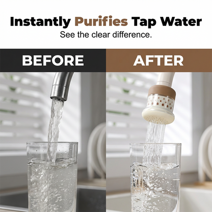 Filtre à eau portable pour robinet