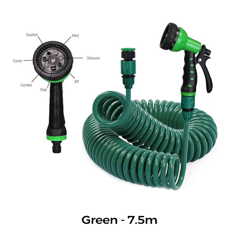 Coil Garden Hose Set