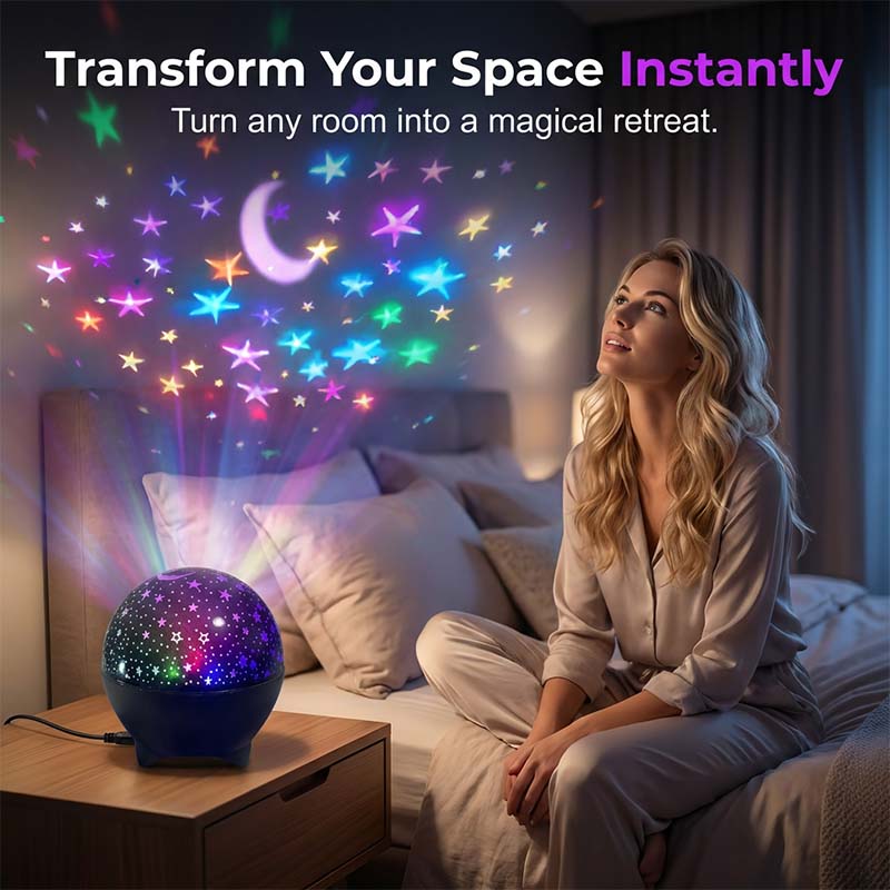 Projecteur LED galaxie USB – Veilleuse