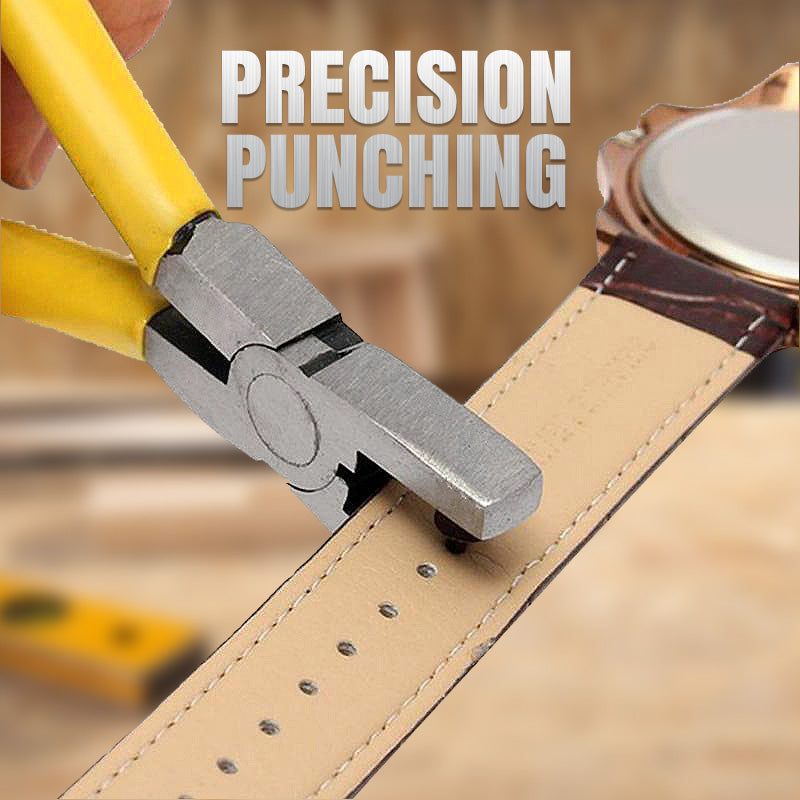 🎉 VENTE 2026 – +19 000 VENDUS ! 🔧 Pince Perforatrice Portable pour Bracelet de Montre – Poinçon Précision, Poignée Ergonomique – Idéale Cuir, Ceintures ⌚✨