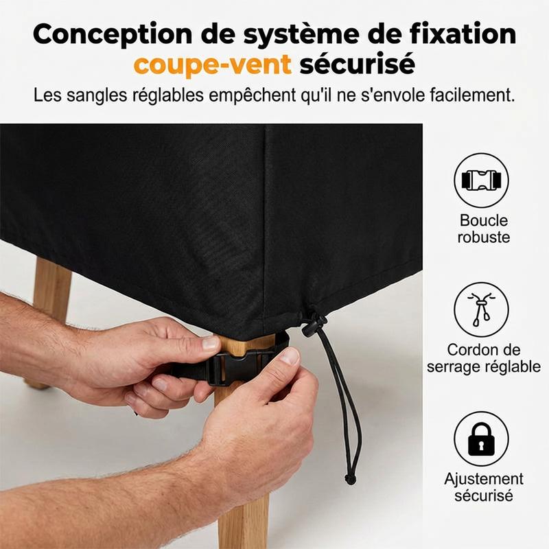 📢📢50 % DE RÉDUCTION !! ⏰Housse d'extérieur anti-poussière et résistante à l'eau
