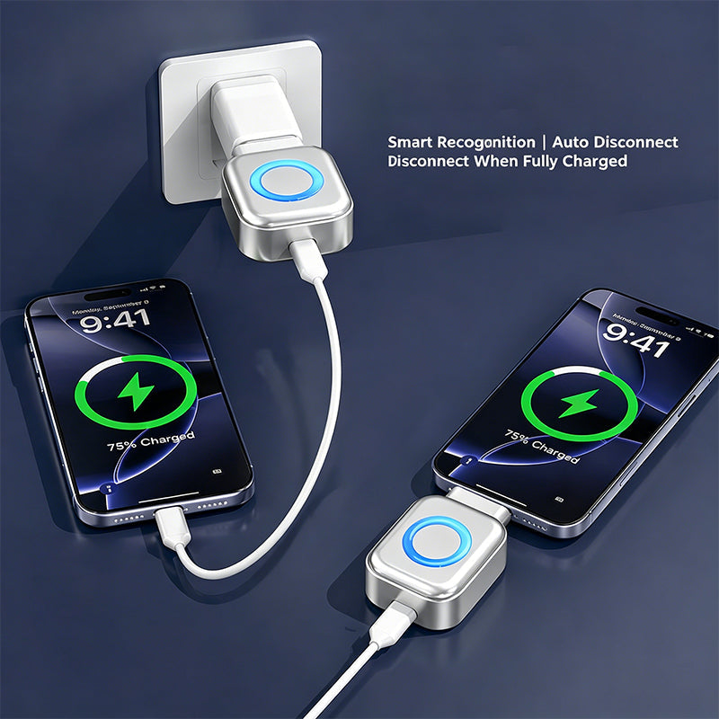 🌞⚡ PROMO FLASH 50% ! Chargeur Rapide 140W avec Arrêt Automatique IA – USB-C PD 3.1, Protection Intelligente, Voyant Lumineux, Compatible iPhone, MacBook, Tablettes 🔋