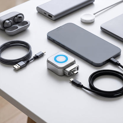 🌞⚡ PROMO FLASH 50% ! Chargeur Rapide 140W avec Arrêt Automatique IA – USB-C PD 3.1, Protection Intelligente, Voyant Lumineux, Compatible iPhone, MacBook, Tablettes 🔋