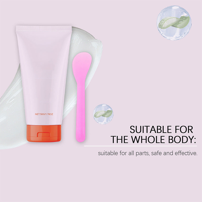 Crème dépilatoire douce pour le visage, les jambes et les aisselles