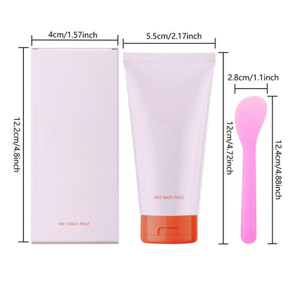 Crème dépilatoire douce pour le visage, les jambes et les aisselles